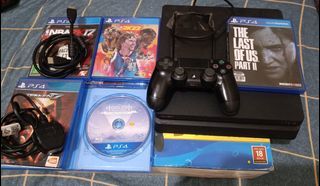 Ps4 slim 500gb with extra 500gb external