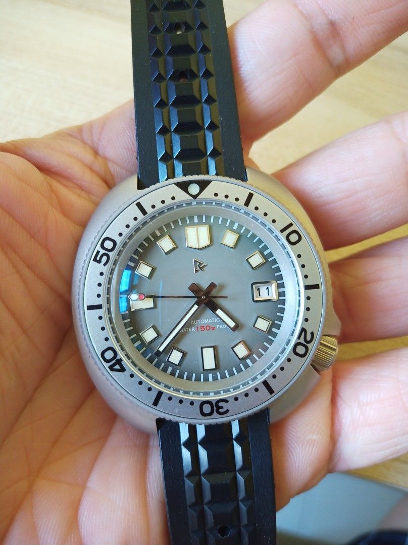 RDUNAE Captain Willard Turtle 6105 Homage NH35A Automatic Diver watch