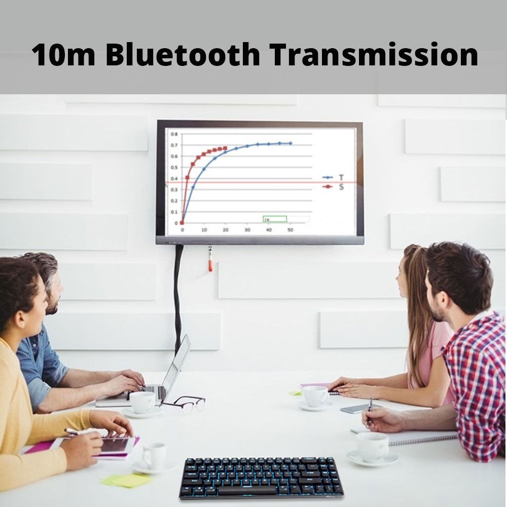 RK61 RK71 Wireless Bluetooth Mechanical Keyboard Ultra Compact 60 70 ...