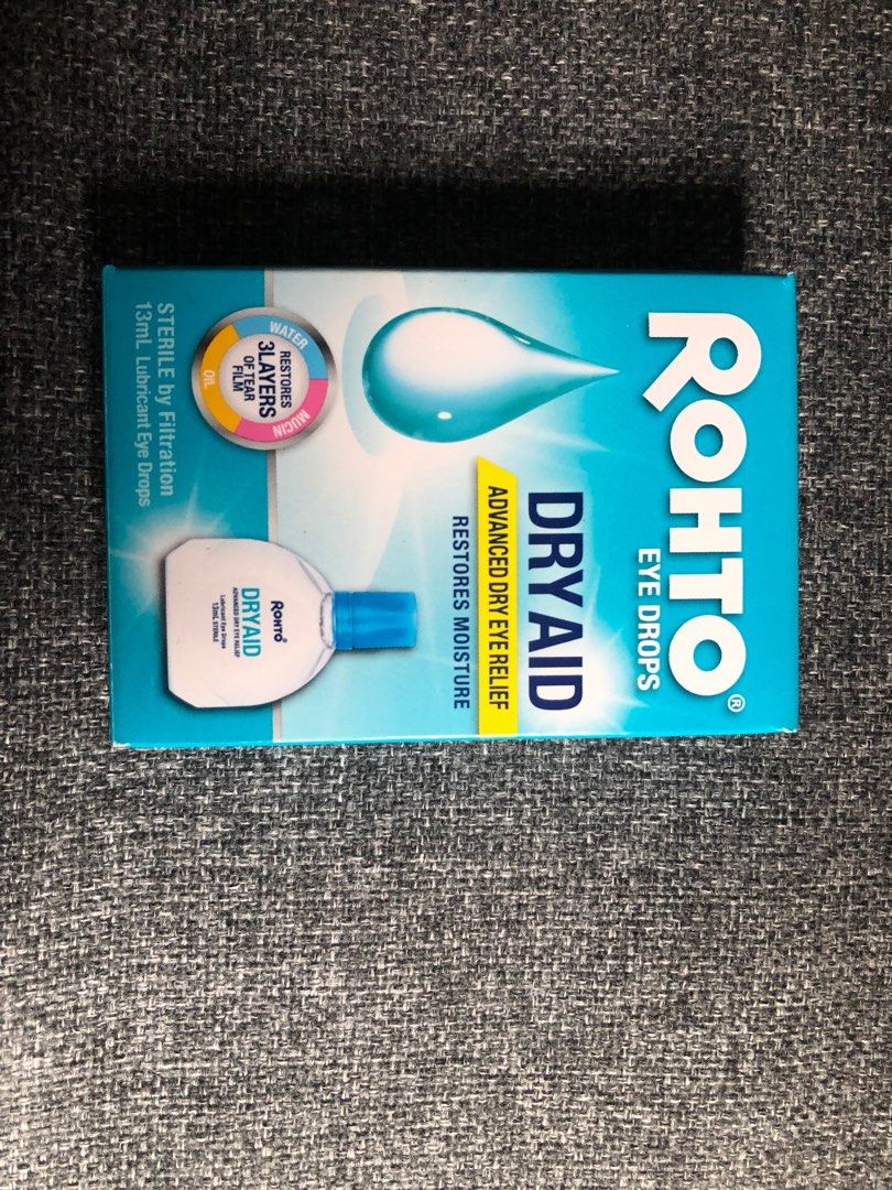 Rohto dry aid eye drop contact len free shipping, Beauty & Personal ...