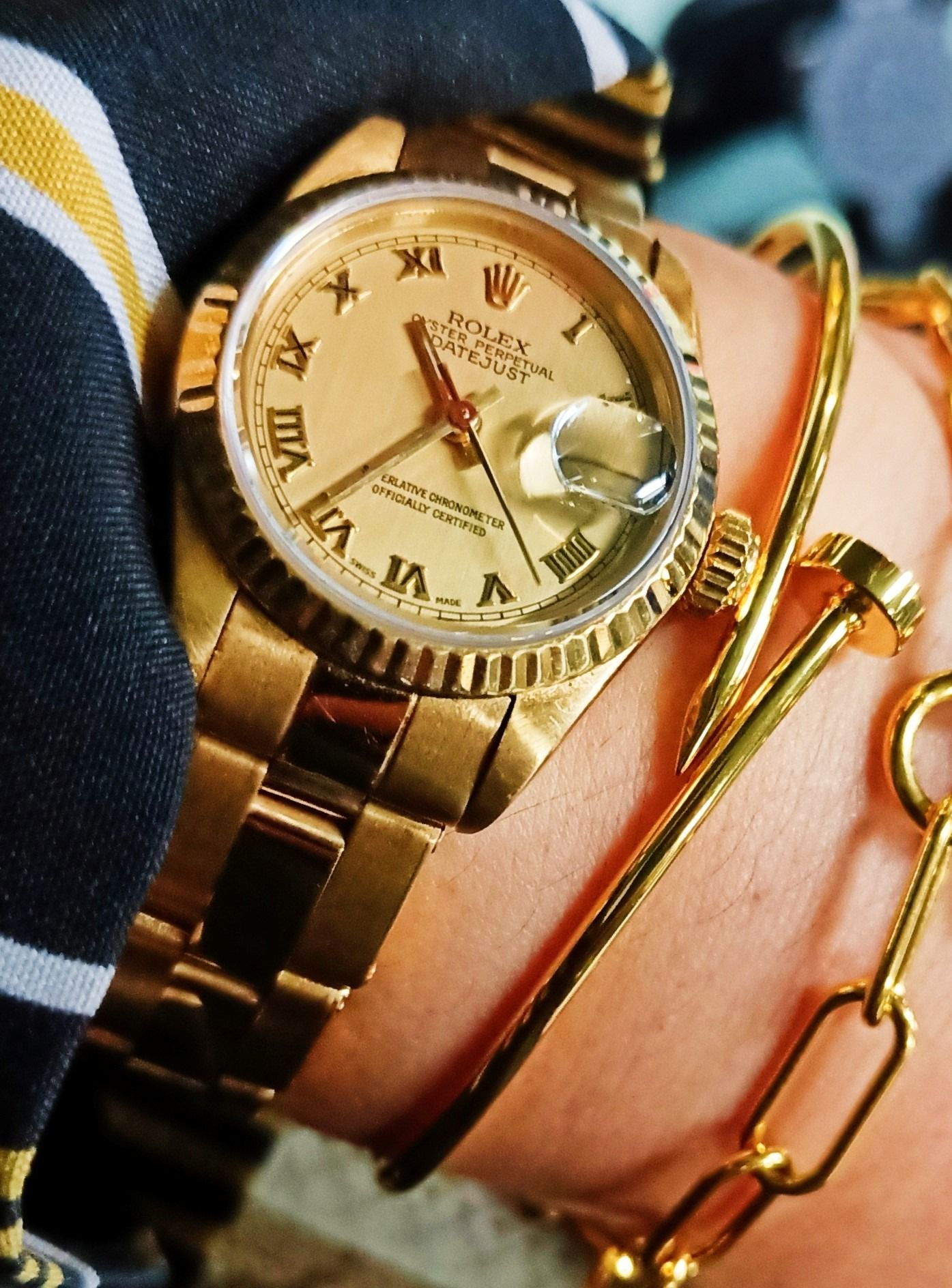 Rolex and on sale love bracelet