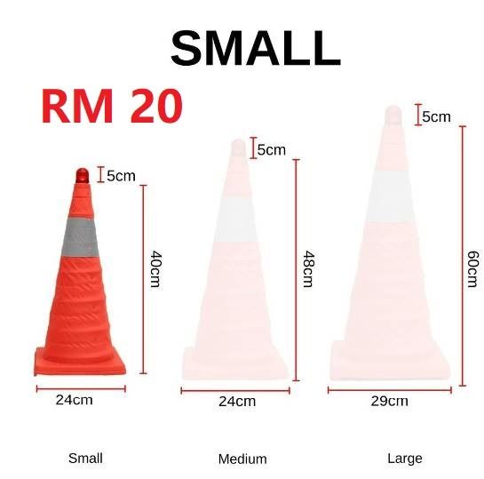 Safety Cone With Lights, Everything Else, Others on Carousell