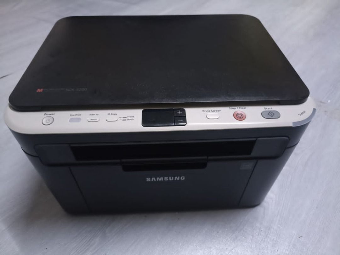 Samsung SCX3200 Laser Printer (second hand), Computers & Tech, Printers ...