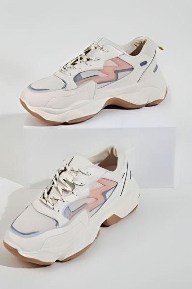 SHEIN Lace up Front Chunky Sole Trainers Women s Fashion