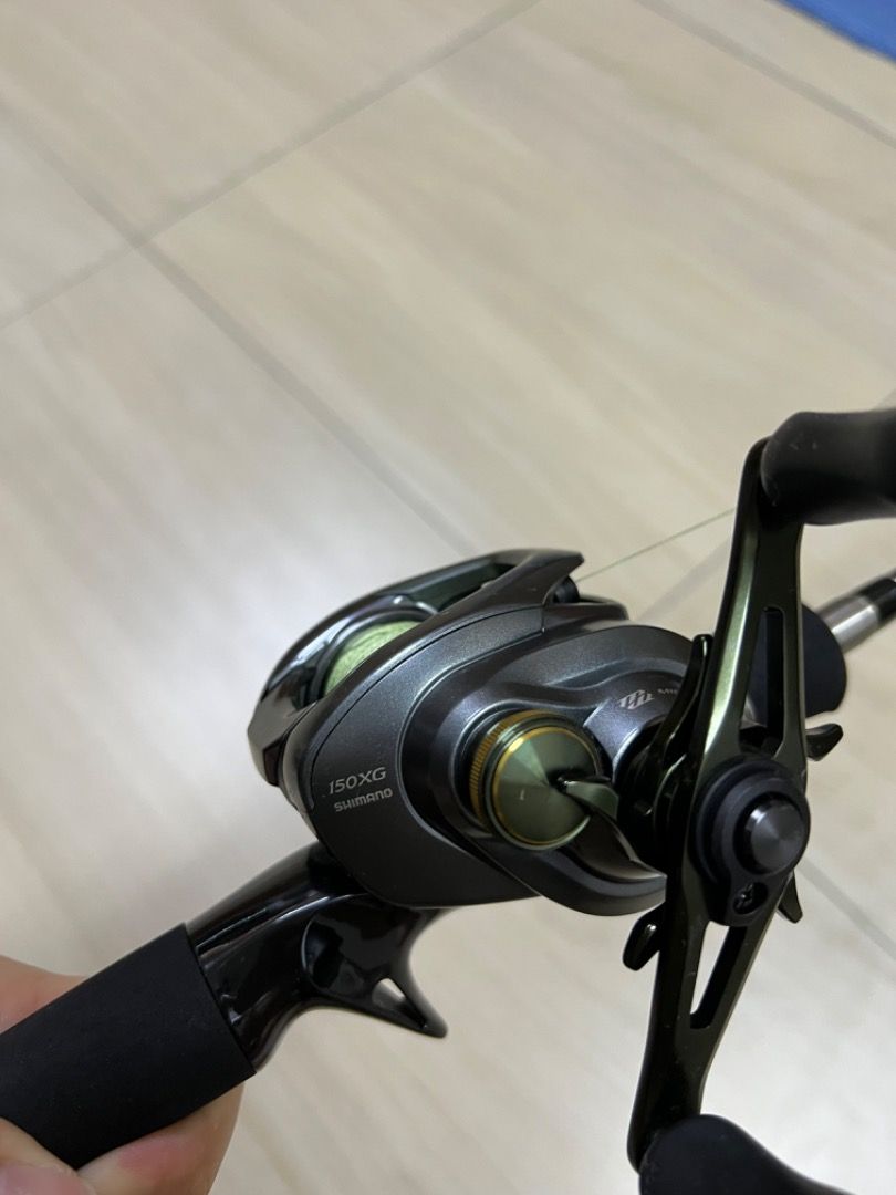 Shimano Curado DC 150XG Bait Casting Reel + FREE Rod Ford Venom Extreme  Baitcasting Fishing Rod, Sports Equipment, Fishing on Carousell