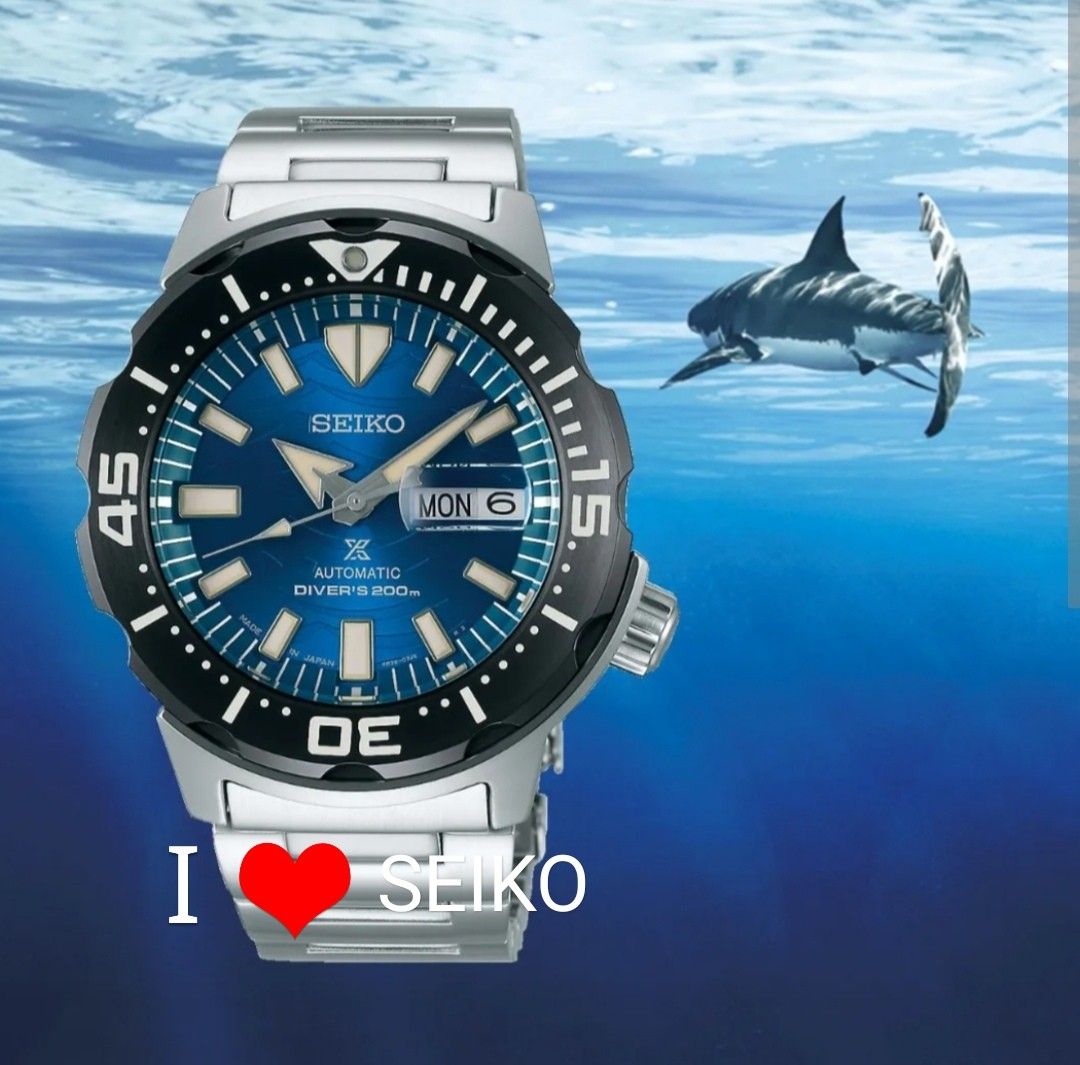 Seiko clearance shark watch