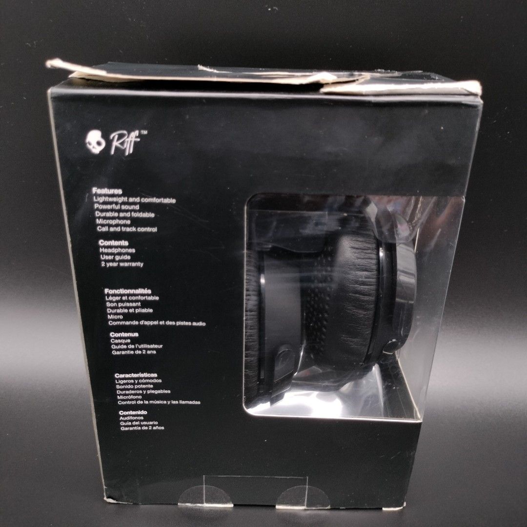 Skullcandy audífono on 2025 ear riff wired black