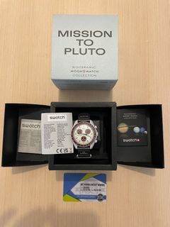 Slightly used Swatch x Omega “Mission To Pluto”