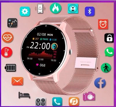 Touch screen shop running watch