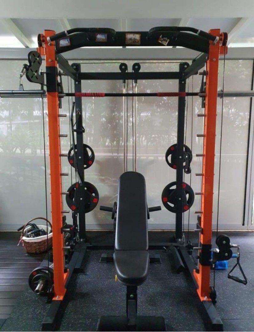 Full deals smith machine
