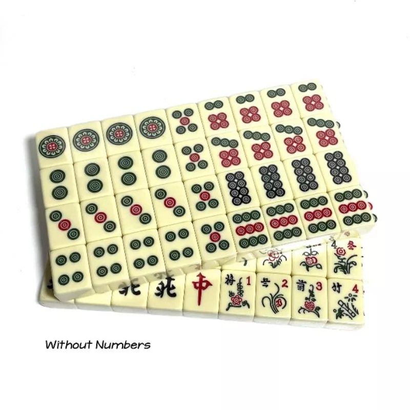 Standard Mahjong Set IvoryLook on Carousell