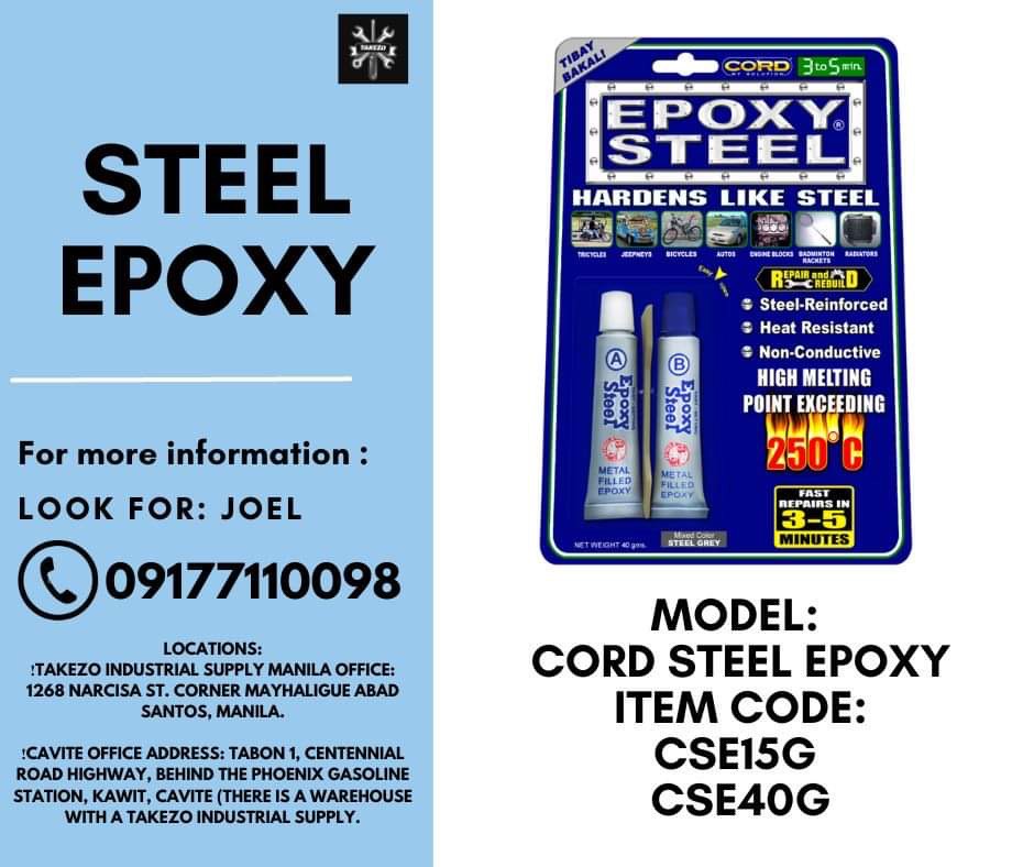 STEEL EPOXY, Commercial & Industrial, Industrial Equipment on Carousell