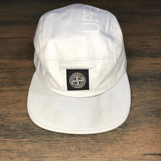STONE ISLAND X SUPREME 5-PANEL CAP
