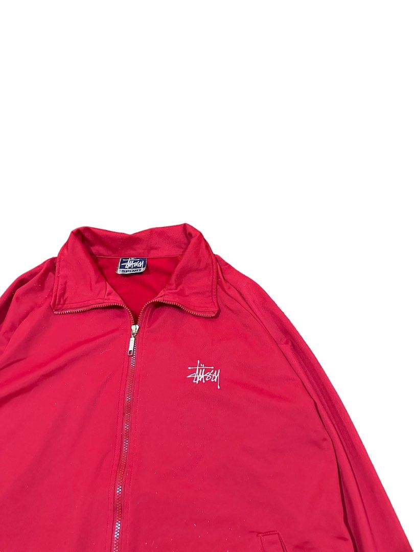 Stussy track on sale top