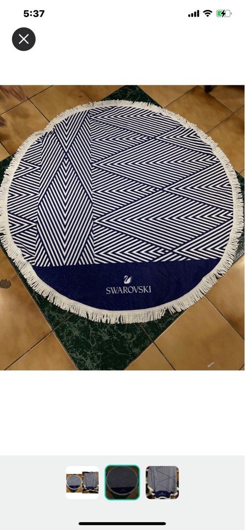 Swarovski beach towel outlet