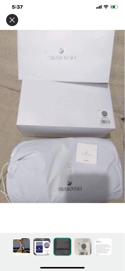 Swarovski Beach Towel
