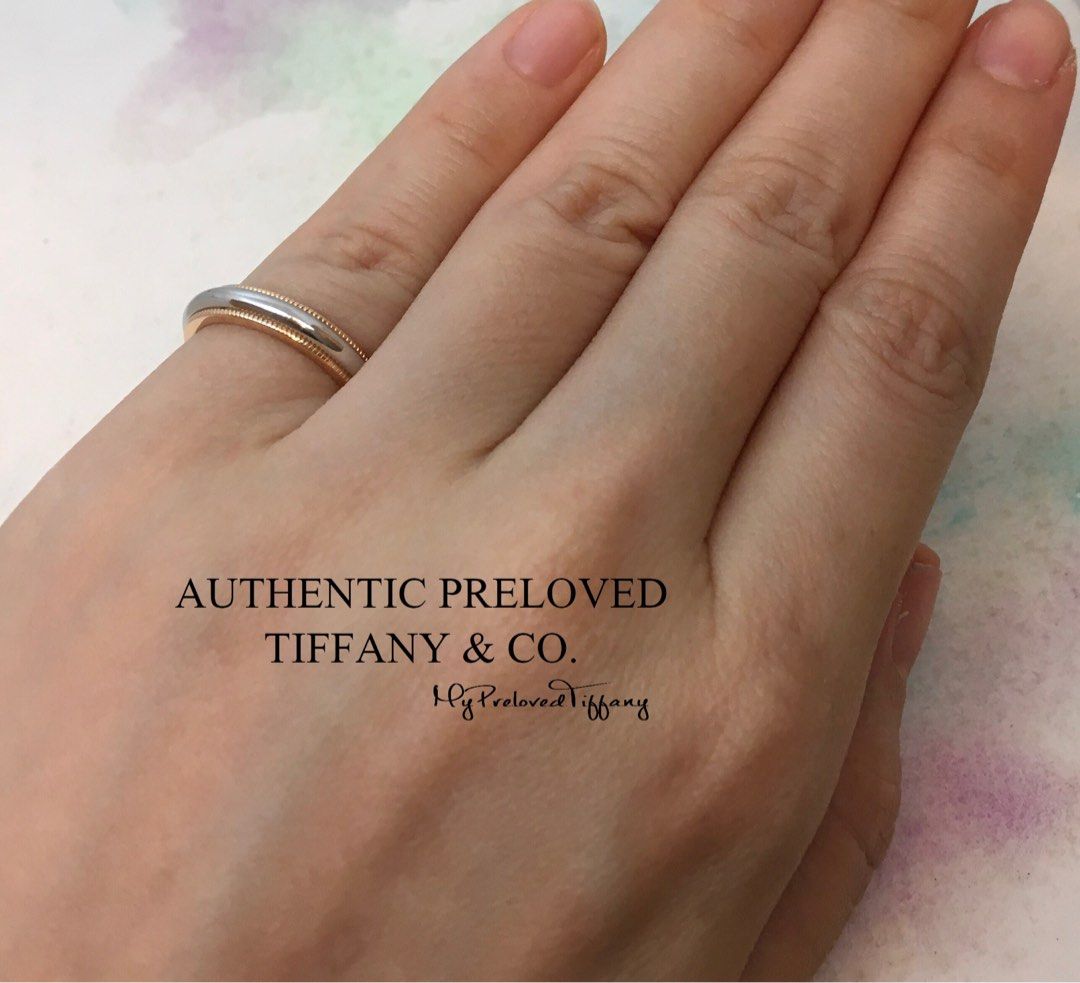 Showroom of 950 platinum rose gold ring | Jewelxy - 46188