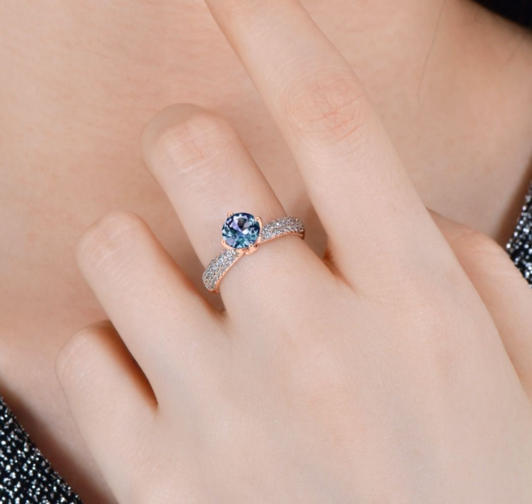 Alexandrite rings for women online
