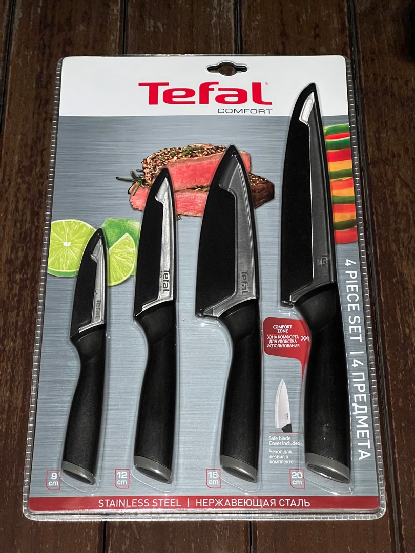 Tefal Comfort Knife Set, Furniture & Home Living, Kitchenware