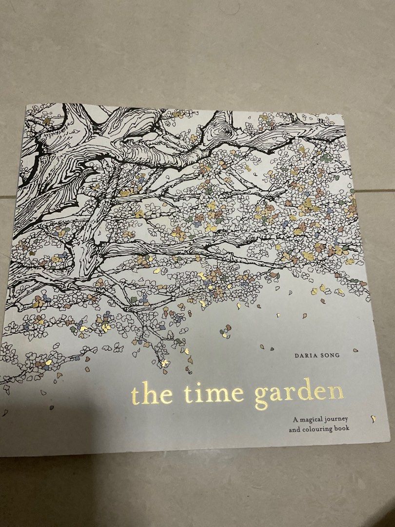 The time garden coloring book, Hobbies & Toys, Stationery & Craft, Art ...