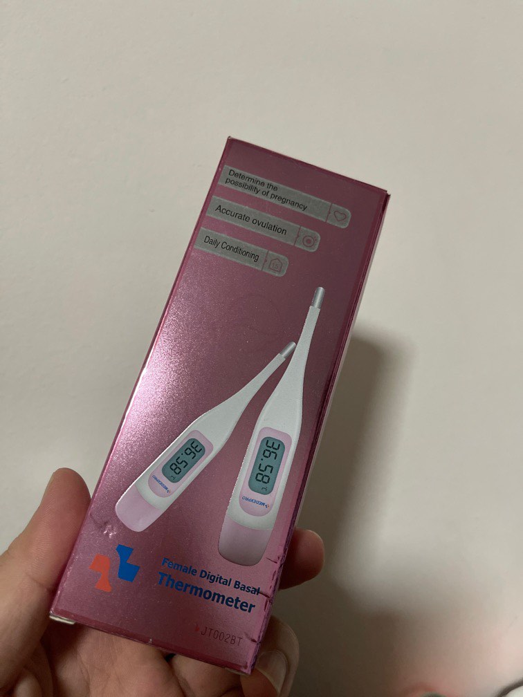 Thermometer with two decimal for pregnancy, Health & Nutrition