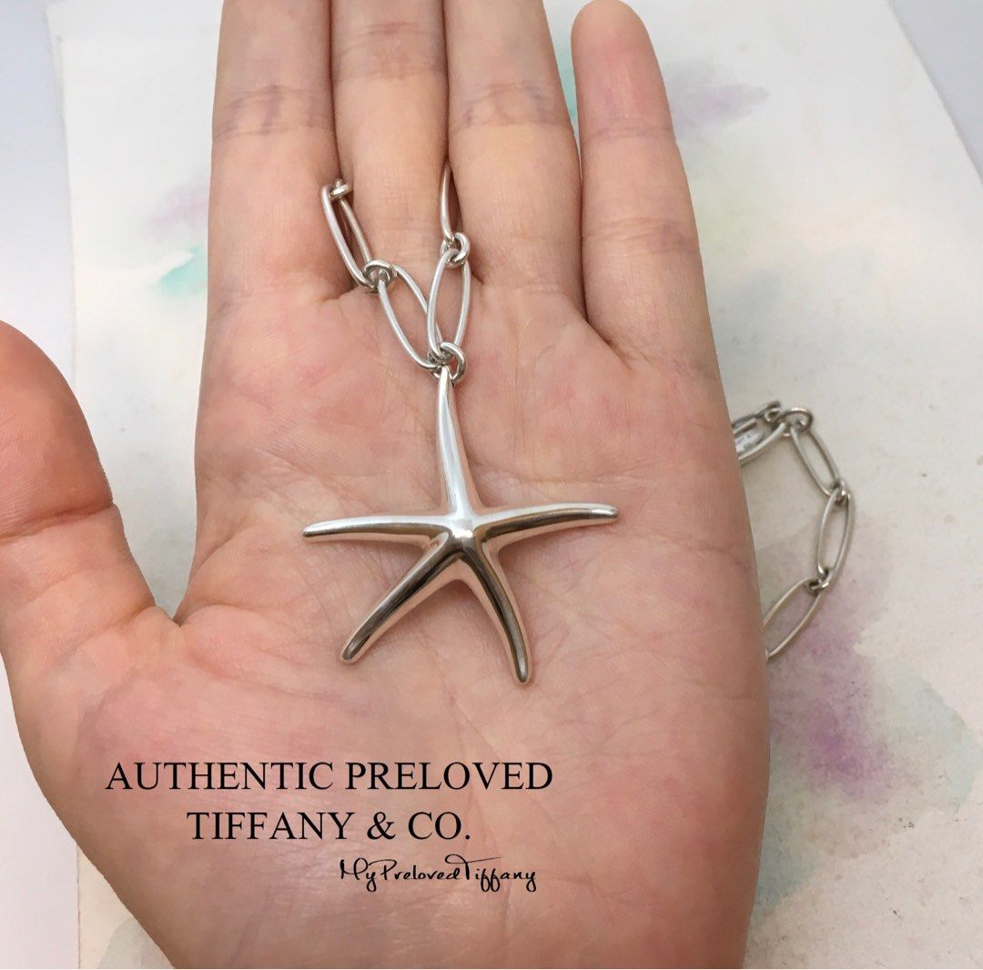 Tiffany and co hot sale starfish necklace