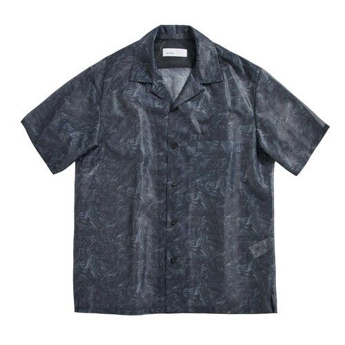 TOGA Mesh marble print S/S shirt #代購, 他的時尚, 上身及套裝, T恤