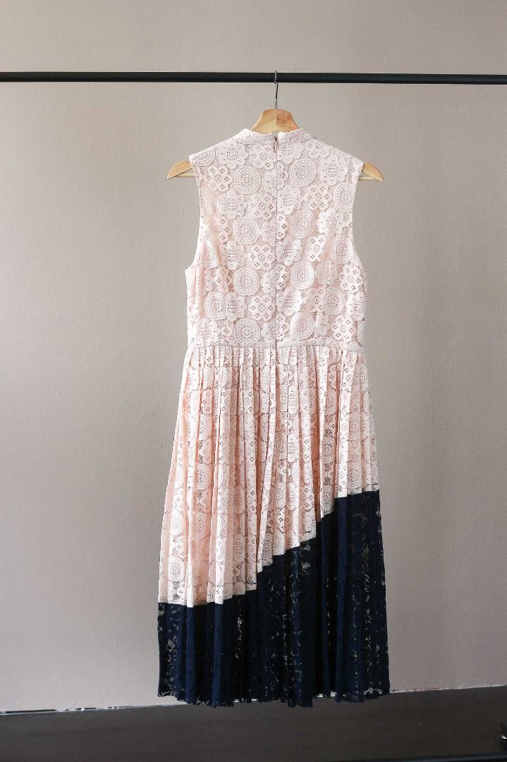 Topshop pleated dress best sale