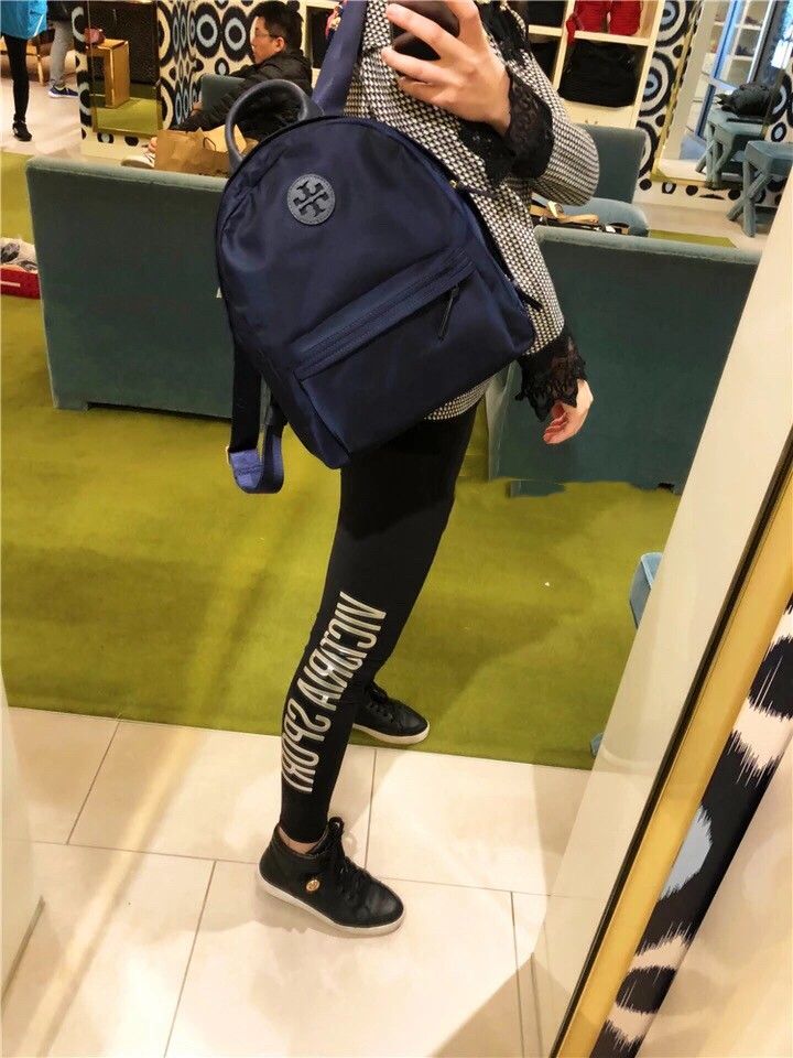 Tory Burch Ella nylon Backpack bag Carousell