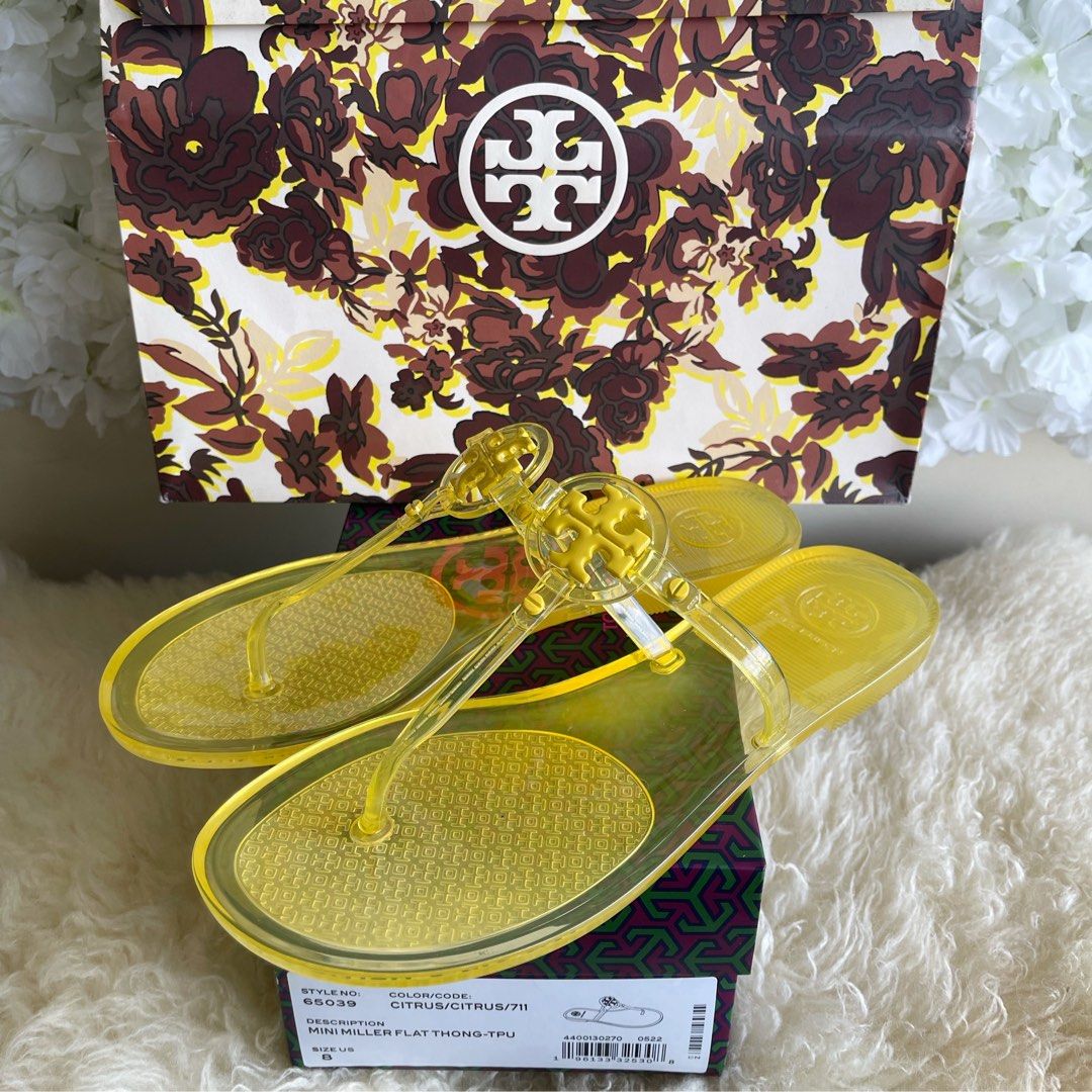Tory Burch | Shoes | Tory Burch Jelly Sandals Size 85 Great Condition |  Poshmark