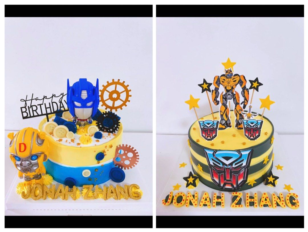 Transformer cake, Food & Drinks, Homemade Bakes on Carousell