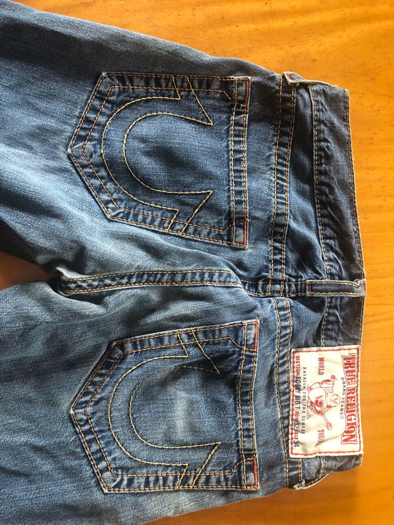 True religion 32 rainbow bobby USA 製 - デニム