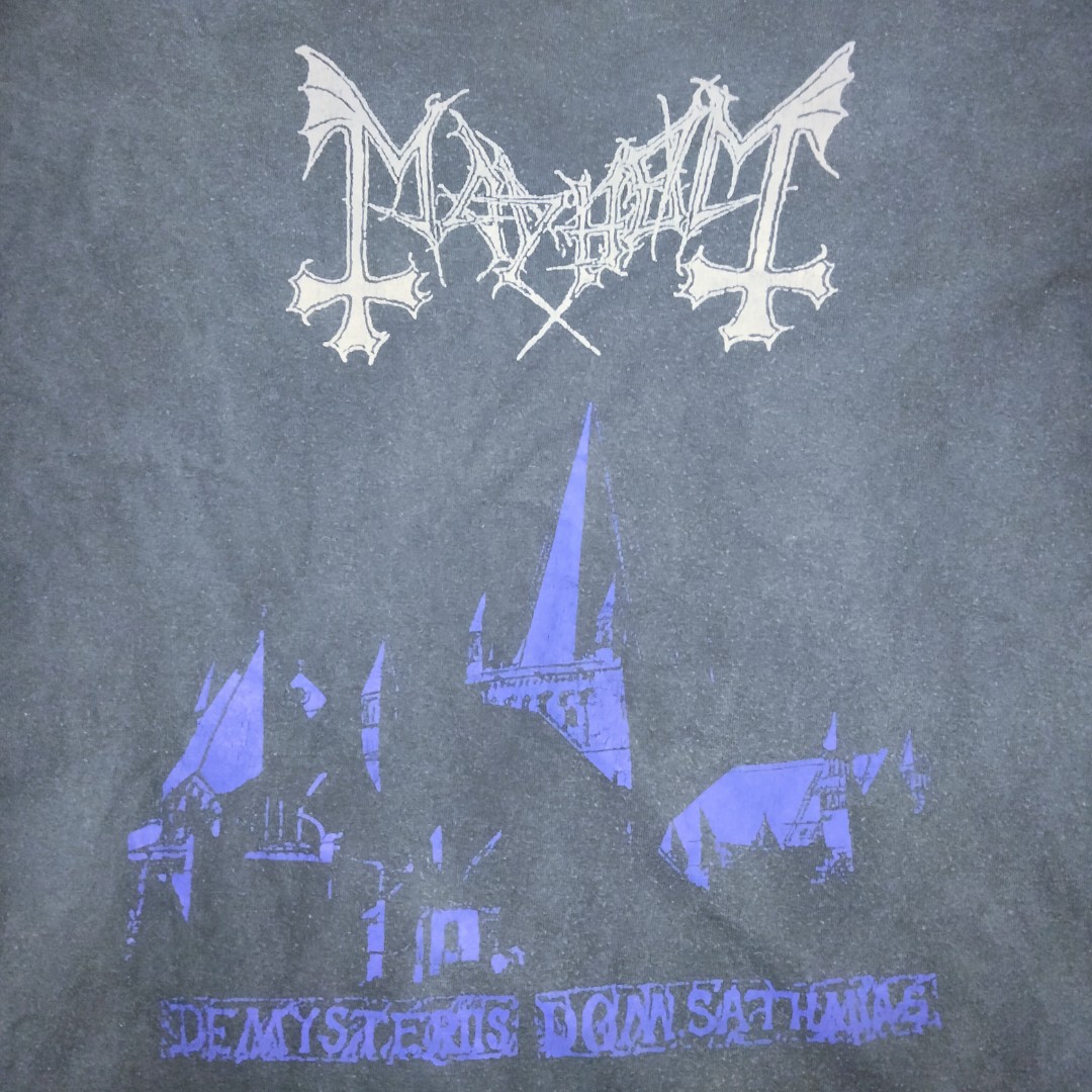 Mayhem t-shirt De Mysteriis Dom Sathanas size L