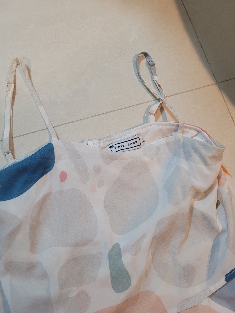 TTR Tinsel Rack Layered Jumpsuit, Women's Fashion, Dresses & Sets