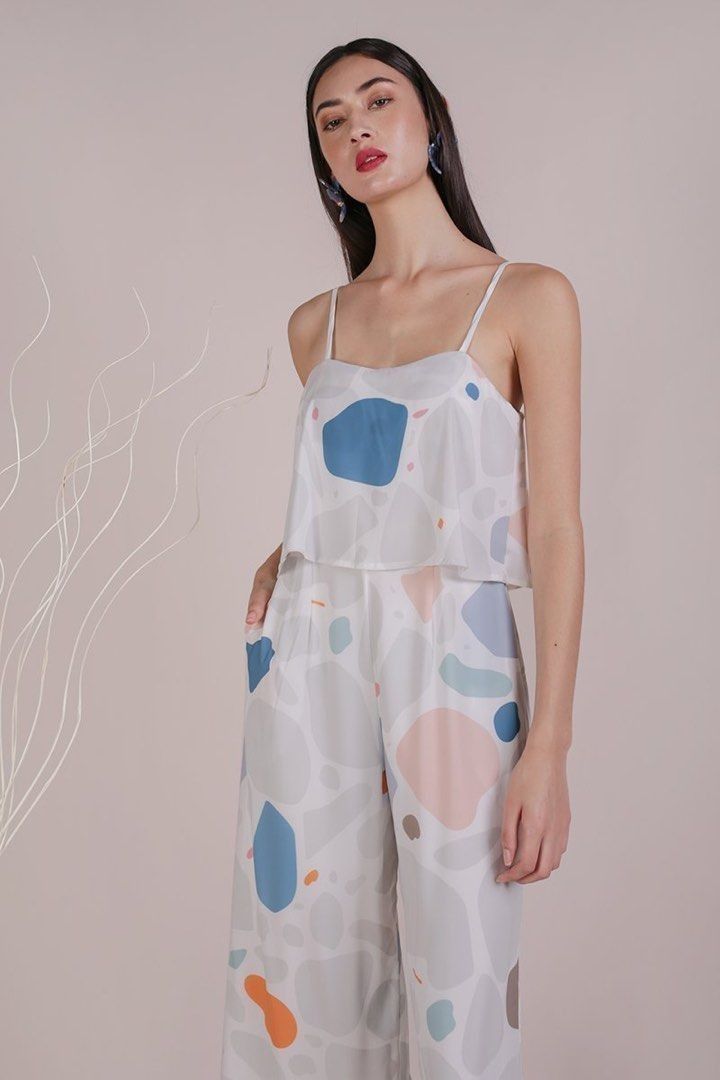 TTR Tinsel Rack Layered Jumpsuit, Women's Fashion, Dresses & Sets