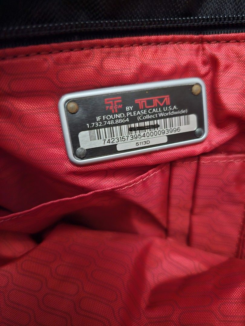 Tumi Tech Laptop Bag on Carousell