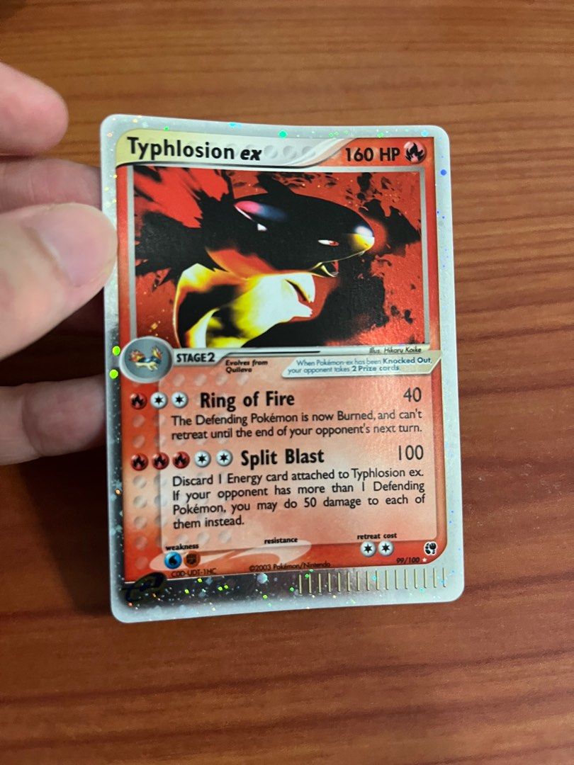 Typhlosion EX 99/100 Sandstorm, Hobbies & Toys, Memorabilia & Collectibles, Vintage Collectibles on Carousell Typhlosion EX 99/100 Sandstorm, Hobbies & Toys, Memorabilia & Collectibles, Vintage Collectibles on Carousell