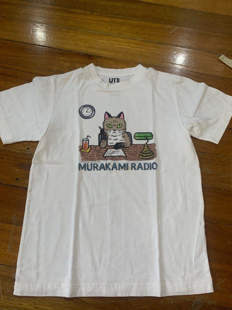 Uniqlo x Haruki Murakami shirt Mens Fashion Tops  Sets Tshirts  Polo  Shirts on Carousell