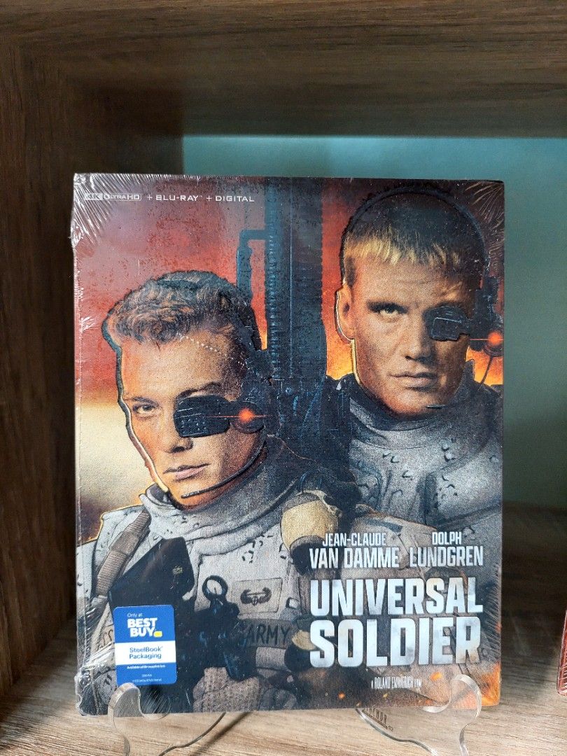 Universal Soldier 4k Bluray Steelbook Limited Edition Hobbies And Toys Music And Media Cds And Dvds 9041