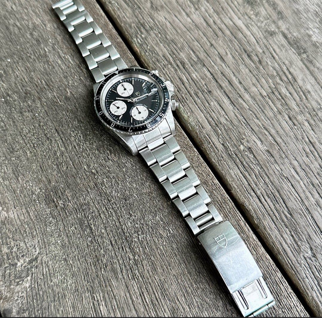 (Unpolished sharp/Box/Booklet) Vintage Tudor BIG BLOCK Oyster date ...