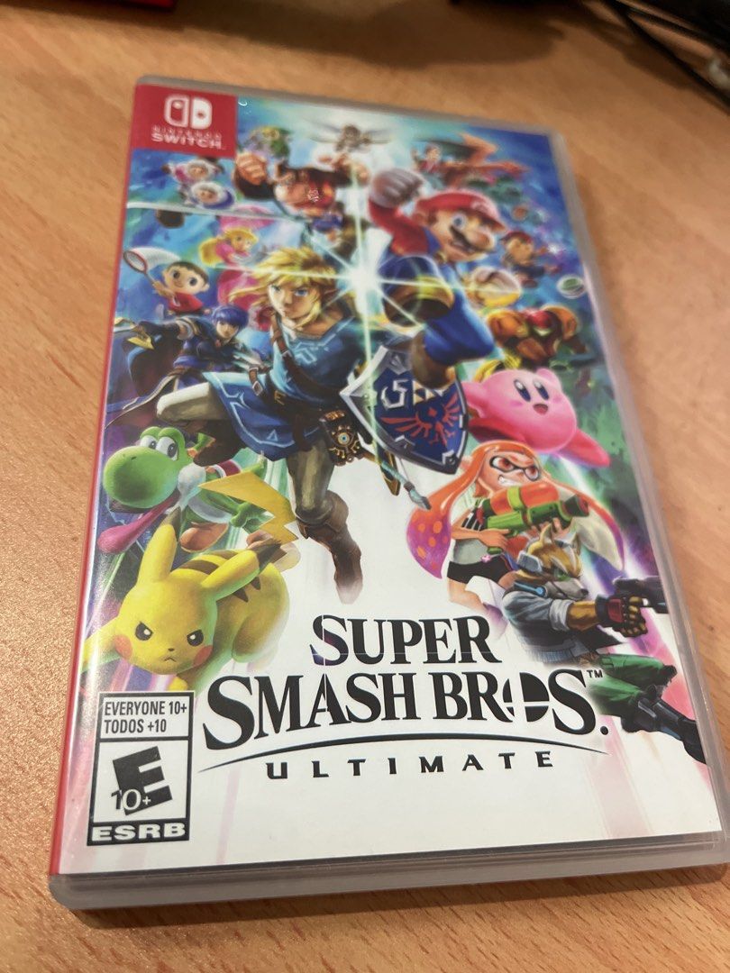 Super smash bros switch used deals
