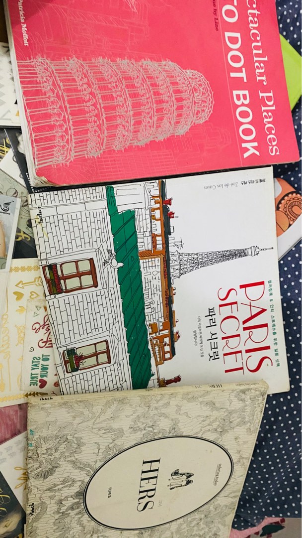 USED Coloring and Dot to Dot Book on Carousell