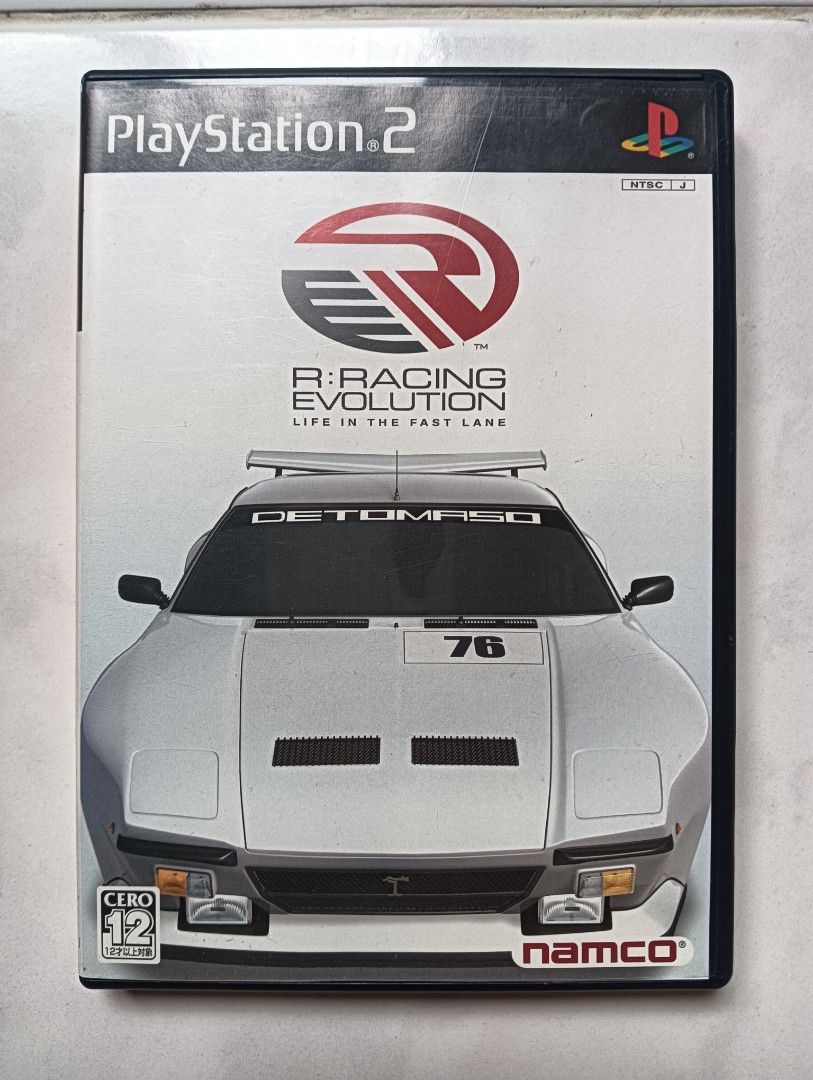 (Used) PlayStation 2 R.Racing Evolution (Japanese Version)PS2 Games DVD, Video Gaming, Video