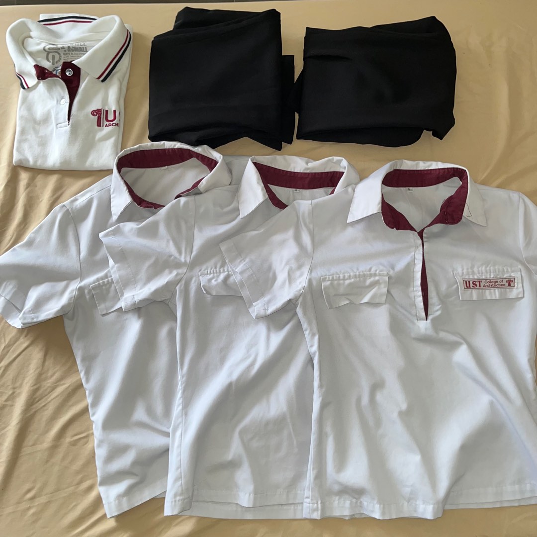 UST ARCHITECTURE UNIFORM SET, Women's Fashion, Tops, Blouses on Carousell