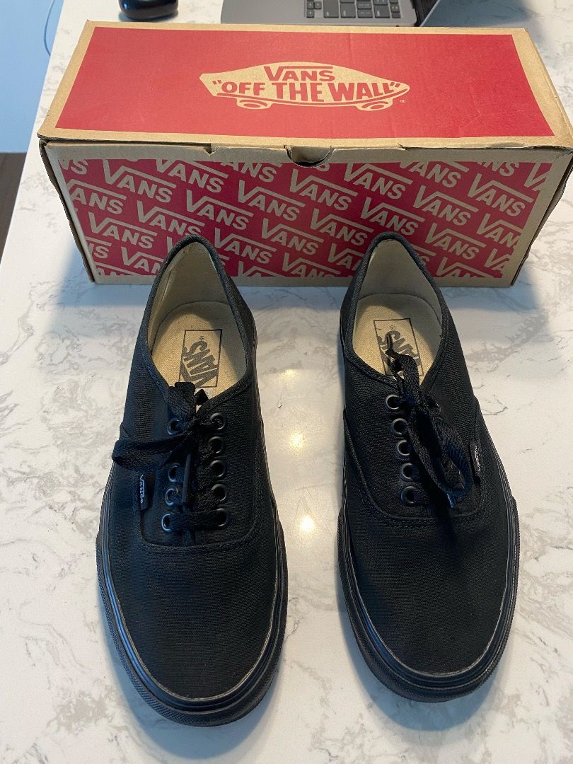 Vans Era All Black UK 5.5 Men s Fashion Footwear Sneakers on