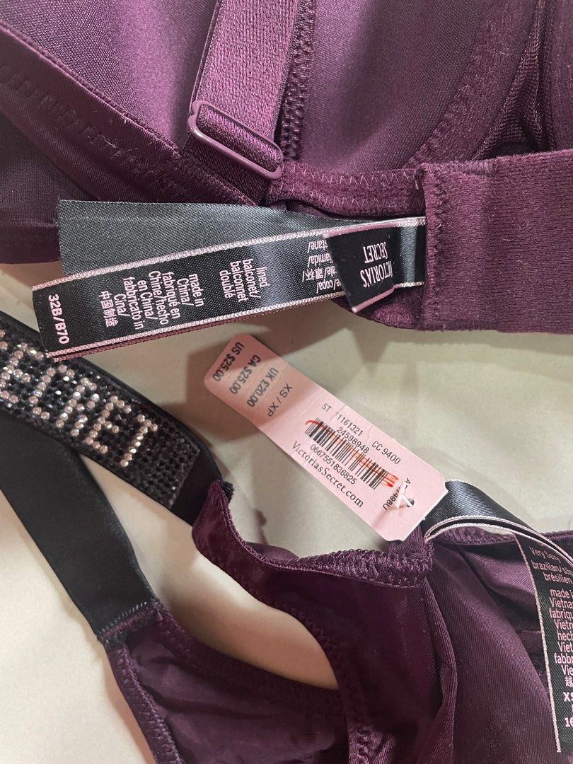 Victoria's Secret Shine Strap Push-Up Bra, Women's Fashion, New  Undergarments & Loungewear on Carousell