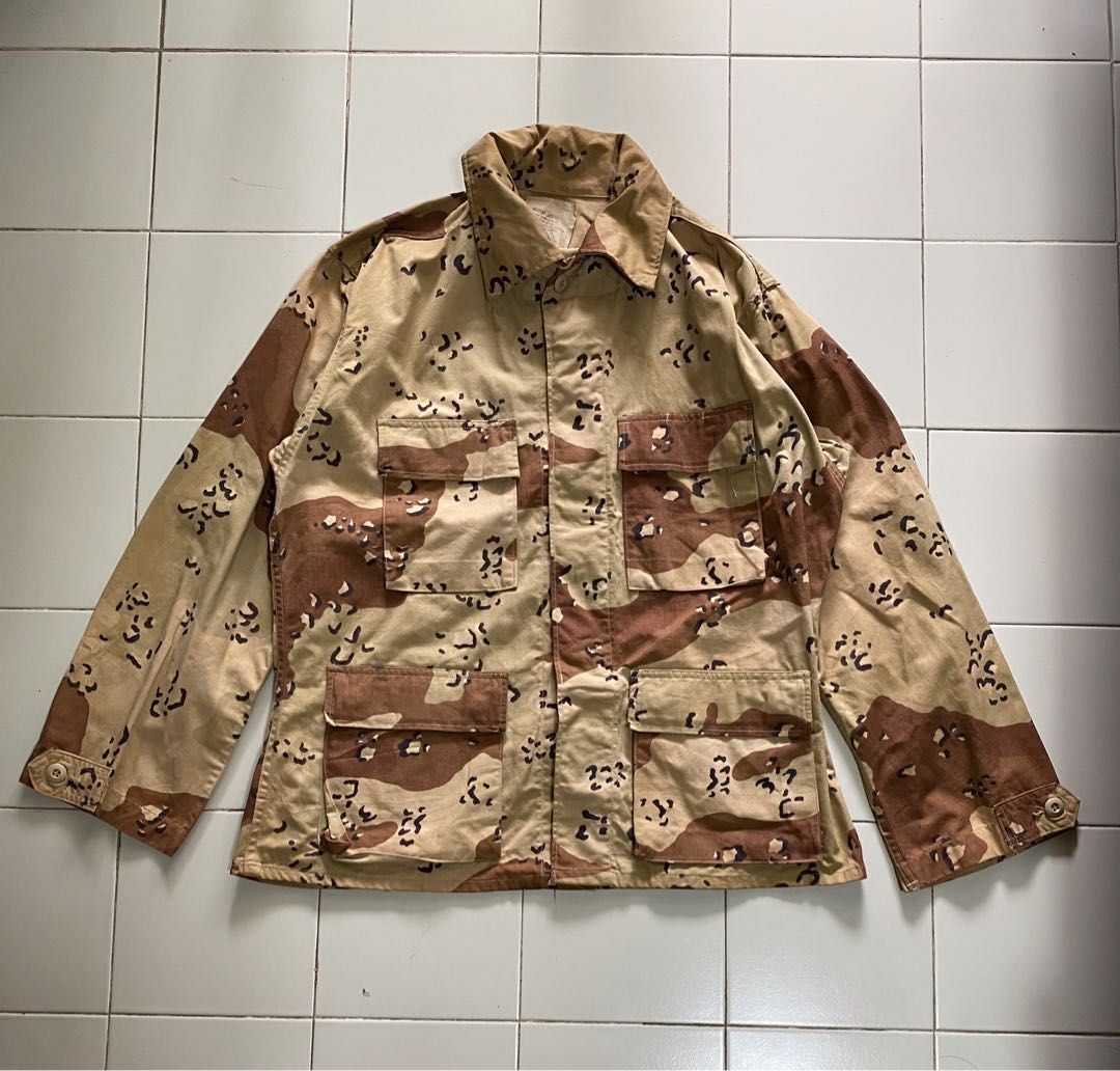 Vintage desert storm camouflage jacket