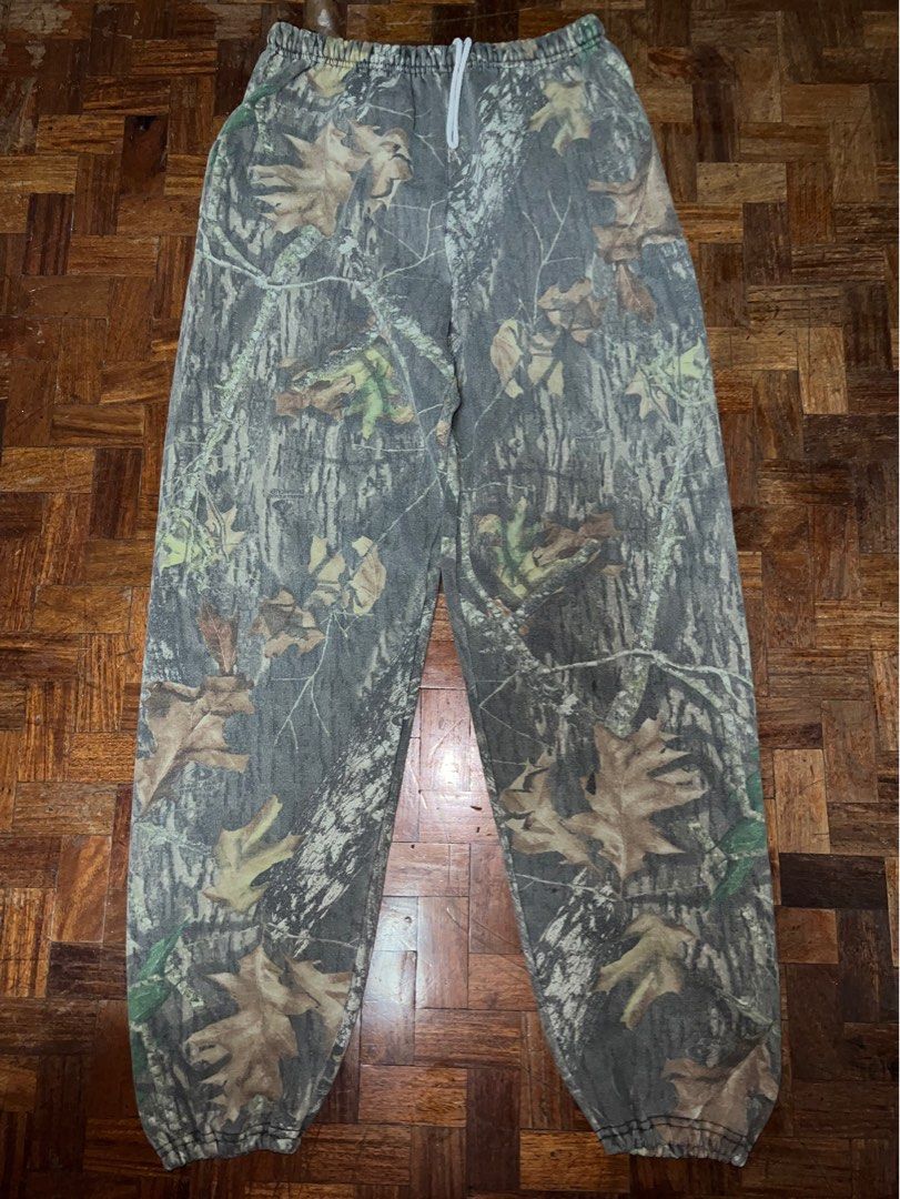 Vintage Jerzees RealTree Camo Jogger size L Men s Fashion