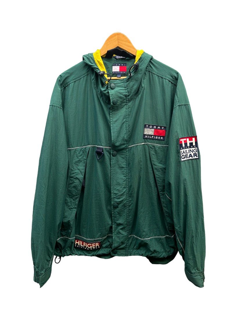 BIN RM180 Vintage Tommy Hilfiger Sailing Gear Jacket