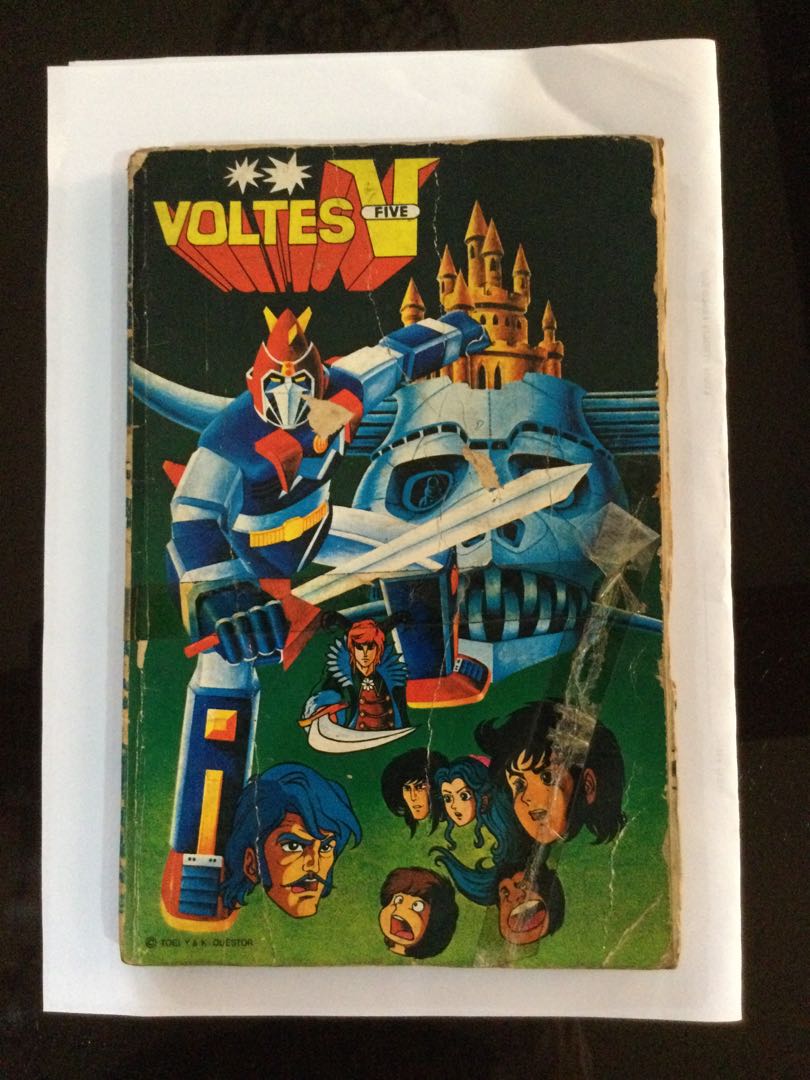 Voltes V, Hobbies & Toys, Books & Magazines, Comics & Manga On Carousell